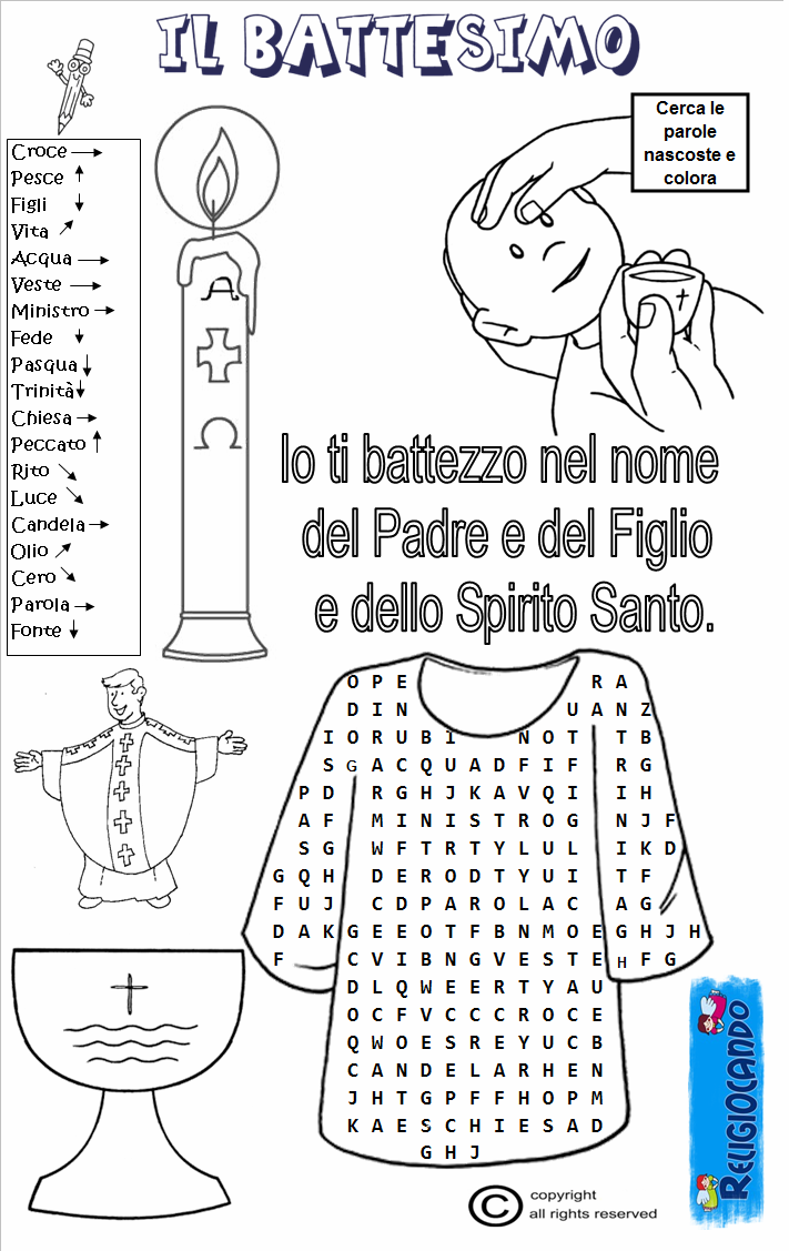 Cos'è Il Battesimo Spiegato Ai Bambini Il sacramento del Battesimo